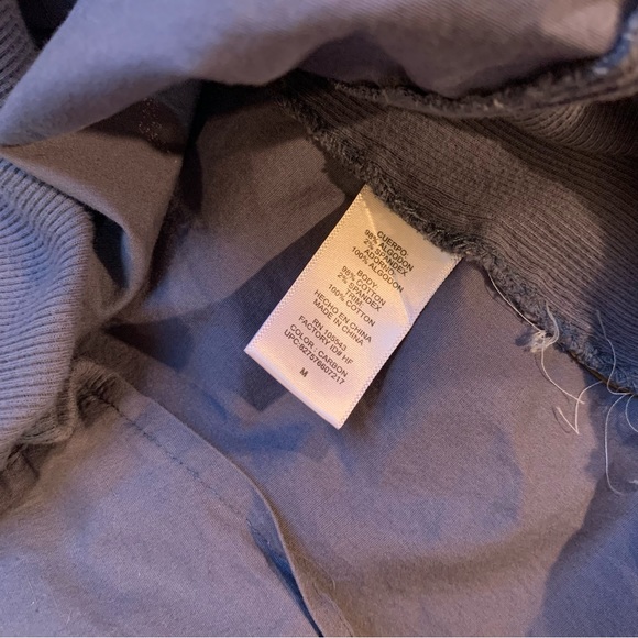 Daisy Fuentes Blue 3/4 Button Up - Picture 5 of 5